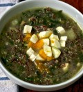 dt quinoa stew with spinach and feta