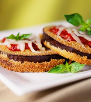 portobello “parmesan” cutlets from the healthy voyager