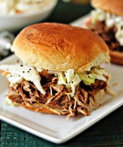 cool slaw vegan pork