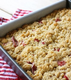 rhubarb crumb