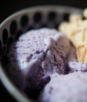 blueberry ice cream