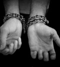 Chained hands